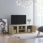 Preview: TV-Schrank Sonoma-Eiche 120x34x37 cm Holzwerkstoff