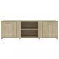 Preview: TV-Schrank Sonoma-Eiche 120x34x37 cm Holzwerkstoff