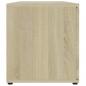 Preview: TV-Schrank Sonoma-Eiche 120x34x37 cm Holzwerkstoff