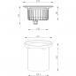 Preview: DEKO-LIGHT HP I Bodeneinbauleuchte, 7,6 W, 3000 K, 220-240 V/AC, 50 / 60 Hz, silber (730249)