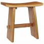 Preview: ARDEBO.de - Hocker Massivholz Teak