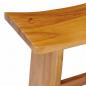 Preview: Hocker Massivholz Teak