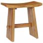 Preview: Hocker Massivholz Teak