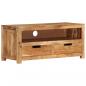 Preview: TV-Schrank 88x35x40 cm Massivholz Akazie