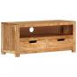 Preview: TV-Schrank 88x35x40 cm Massivholz Akazie