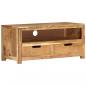 Preview: TV-Schrank 88x35x40 cm Massivholz Akazie