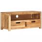 Preview: TV-Schrank 88x35x40 cm Massivholz Akazie