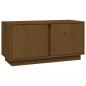 Preview: TV-Schrank Honigbraun 80x35x40,5 cm Massivholz Kiefer