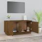 Preview: TV-Schrank Honigbraun 80x35x40,5 cm Massivholz Kiefer