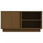 Preview: TV-Schrank Honigbraun 80x35x40,5 cm Massivholz Kiefer