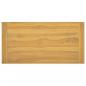 Preview: Wand-Badregal 90x45x35 cm Massivholz Teak