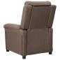 Preview: Massagesessel Taupe Stoff