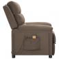 Preview: Massagesessel Taupe Stoff