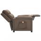 Preview: Massagesessel Taupe Stoff