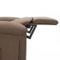 Preview: Massagesessel Taupe Stoff