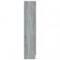 Preview: Vitrinenschrank Grau Sonoma 82,5x30,5x150 cm Holzwerkstoff