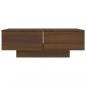 Preview: Couchtisch Braun Eichen-Optik 90x60x31 cm Holzwerkstoff