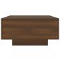 Preview: Couchtisch Braun Eichen-Optik 90x60x31 cm Holzwerkstoff