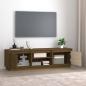 Preview: TV-Schrank Honigbraun 140x35x40 cm Massivholz Kiefer