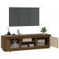 Preview: TV-Schrank Honigbraun 140x35x40 cm Massivholz Kiefer