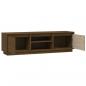 Preview: TV-Schrank Honigbraun 140x35x40 cm Massivholz Kiefer