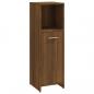 Preview: Badschrank Braun Eichen-Optik 30x30x95 cm Holzwerkstoff