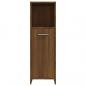 Preview: Badschrank Braun Eichen-Optik 30x30x95 cm Holzwerkstoff