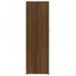 Preview: Badschrank Braun Eichen-Optik 30x30x95 cm Holzwerkstoff