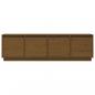 Preview: TV-Schrank Honigbraun 156x37x45 cm Massivholz Kiefer