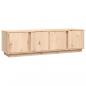 Preview: TV-Schrank 140x40x40 cm Massivholz Kiefer