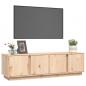 Preview: TV-Schrank 140x40x40 cm Massivholz Kiefer