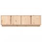 Preview: TV-Schrank 140x40x40 cm Massivholz Kiefer