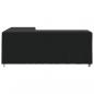 Preview: Gartensofa-Abdeckung L-Form Schwarz 254x254x80 cm 420D Oxford