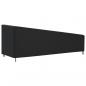 Preview: Sonnenliegen-Abdeckung Schwarz 210x80x45/75 cm 420D Oxford