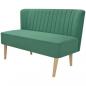 Preview: ARDEBO.de - Sofa Stoff 117 x 55,5 x 77 cm Grün