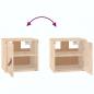 Preview: Wandschrank 31,5x30x30 cm Massivholz Kiefer