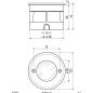 Preview: EVN Bodeneinbauleuchte, LED, RGB+W, 3000K, 2W, IP67, rund, edelstahl (672029902)