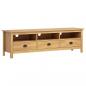 Preview: ARDEBO.de - TV-Schrank Hill Honigbraun 158x40x47 cm Massivholz Kiefer