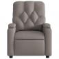 Preview: Massagesessel Taupe Stoff