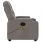 Preview: Massagesessel Taupe Stoff