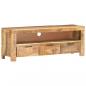 Preview: TV-Schrank 110x30x40 cm Raues Mangoholz