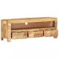 Preview: TV-Schrank 110x30x40 cm Raues Mangoholz