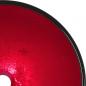 Preview: Waschbecken Hartglas 42x14 cm Rot