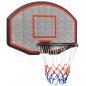 Preview: Basketballkorb Schwarz 71x45x2 cm Polyethylen