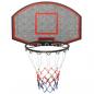 Preview: Basketballkorb Schwarz 71x45x2 cm Polyethylen