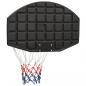 Preview: Basketballkorb Schwarz 71x45x2 cm Polyethylen