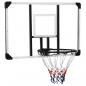 Preview: ARDEBO.de - Basketballkorb Transparent 106x69x3 cm Polycarbonat