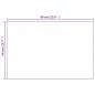 Preview: Wandspiegel 2 Stk. 60 x 40 cm Rechteckig Glas