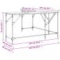 Preview: Schreibtisch Sonoma-Eiche 149x149x75 cm Holzwerkstoff