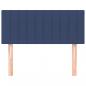 Preview: Kopfteil Blau 90x5x78/88 cm Stoff